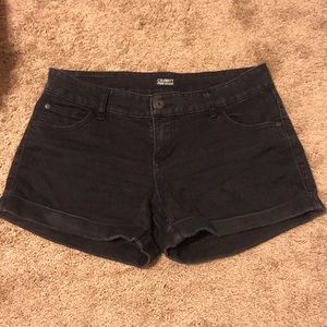 Black shorts